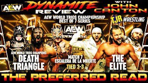AEW Dynamite Ladder Match, the Elite vs the Lucha Brothers!