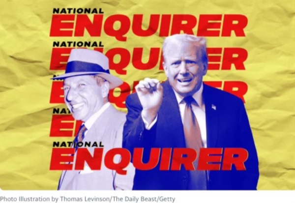 Frank Costello Donald Trump and misplaced hope if the National Enquirer.