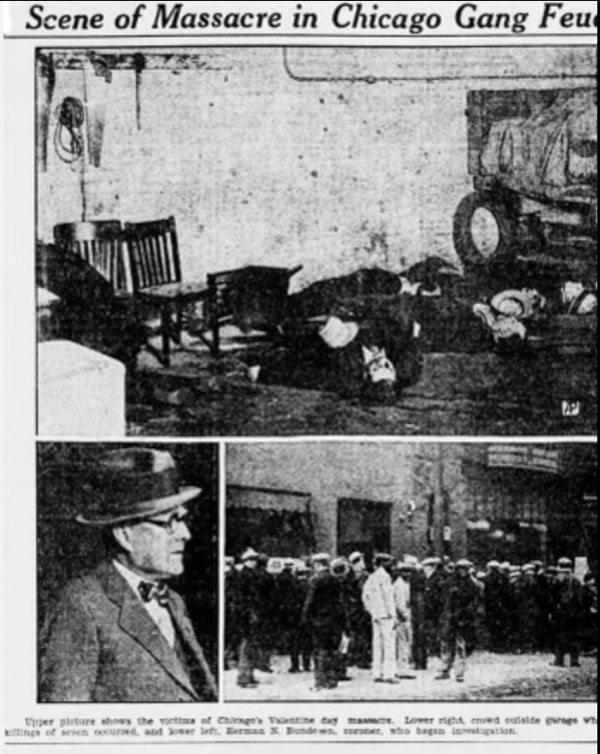 The 1929 St Valentines Day Massacre