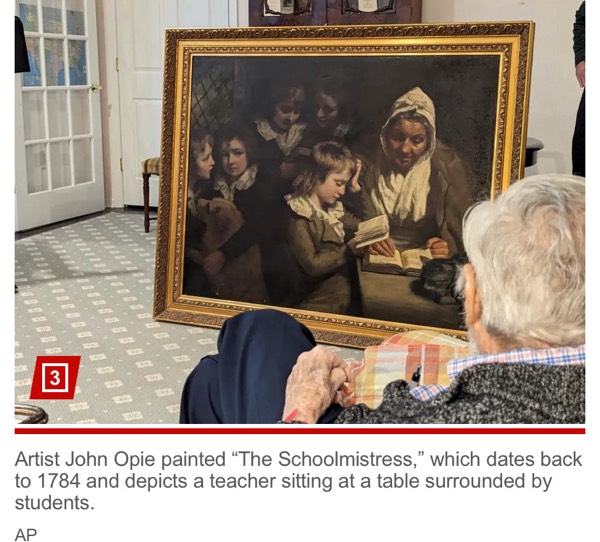 Priceless painting stolen by mob and politican returned 55years later #8