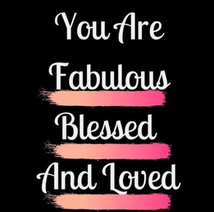 Fabulous Friday - Blocking Your Blessings