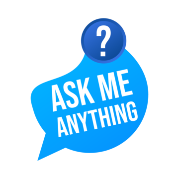Introducing my second ever AMA! (Ask Me Anything!) Do you have a question for me? Now’s your chance, hit that ask button.