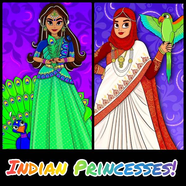 Diverse Indian Princesses 👑 introduced!!
