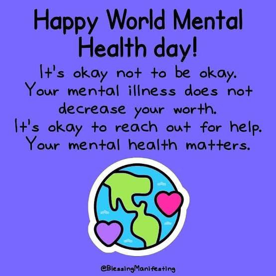 World Mental Health day 💕