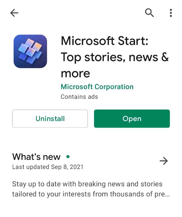 Quick App Review: Microsoft Start