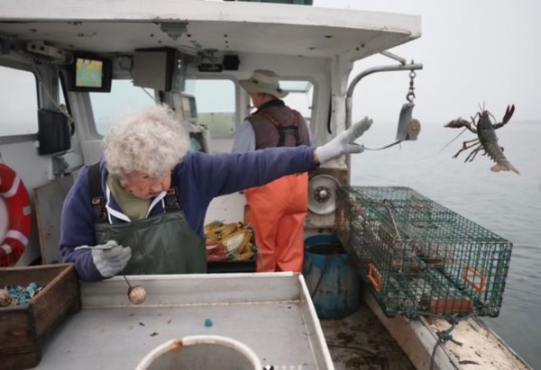 101 Year Old Woman Lobster Yachting