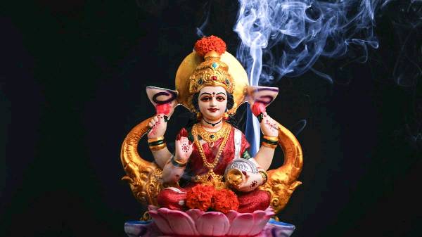 Lakshmi Puja during diwali
