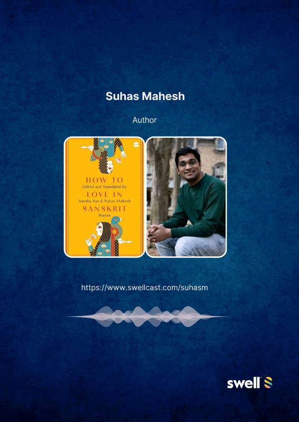 #TalkTo Author Anusha Rao & Suhas Mahesh Of How To Love In Sanskrit