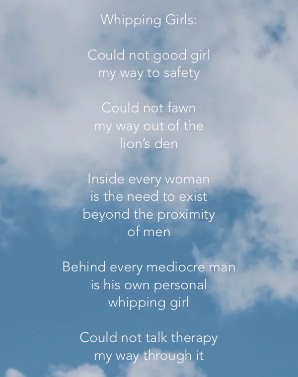 Whipping Girls A Poem By Elizabeth Gade