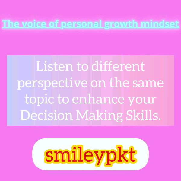 How to increase your decision-making skills and understand or analyse a situation better.