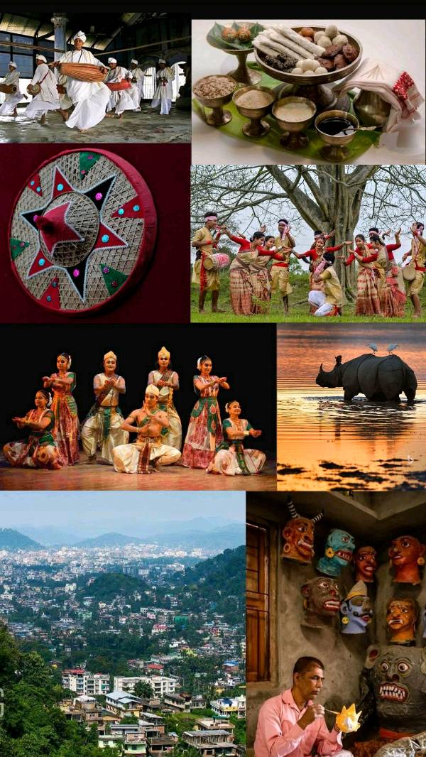 Assam: A vibrant cluster of culture and traditions.