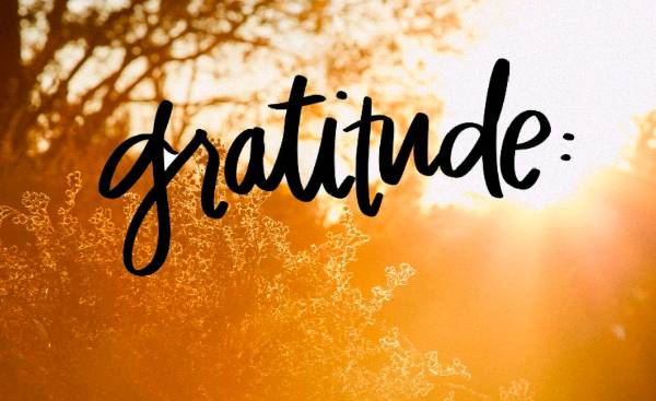 Gratitude - A great way to start your day