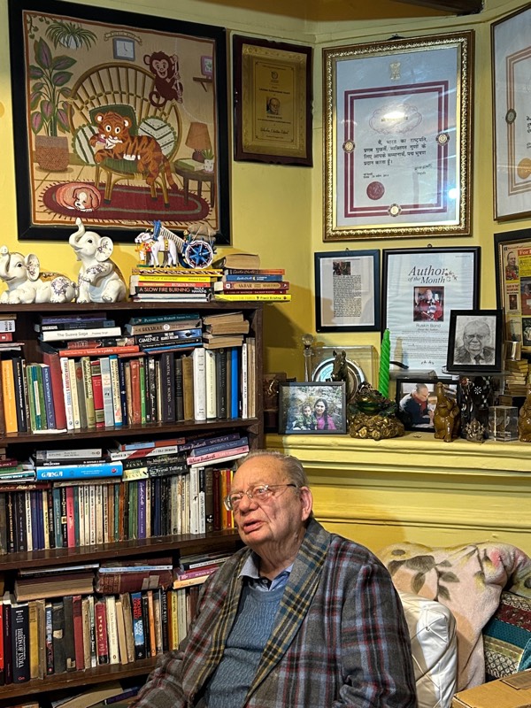 A meeting with Ruskin Bond