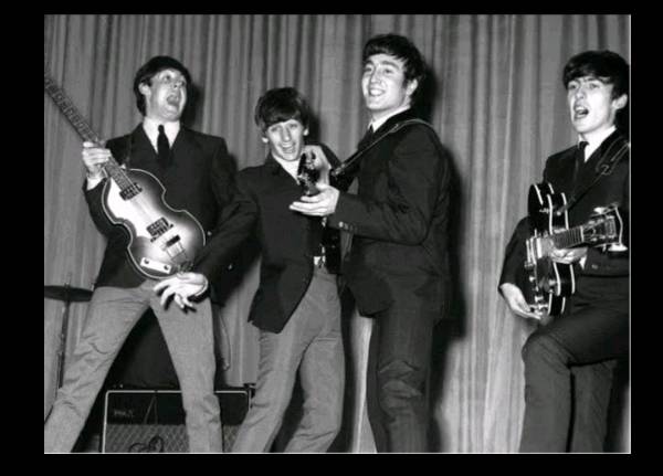 Group  of  youngsters  called  as  " THE BEATLES "