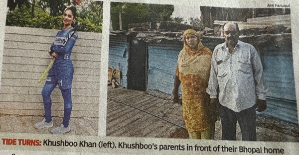 Hockey Goalie Khushboo Khan Got An Apartment For Her Family And Herself
