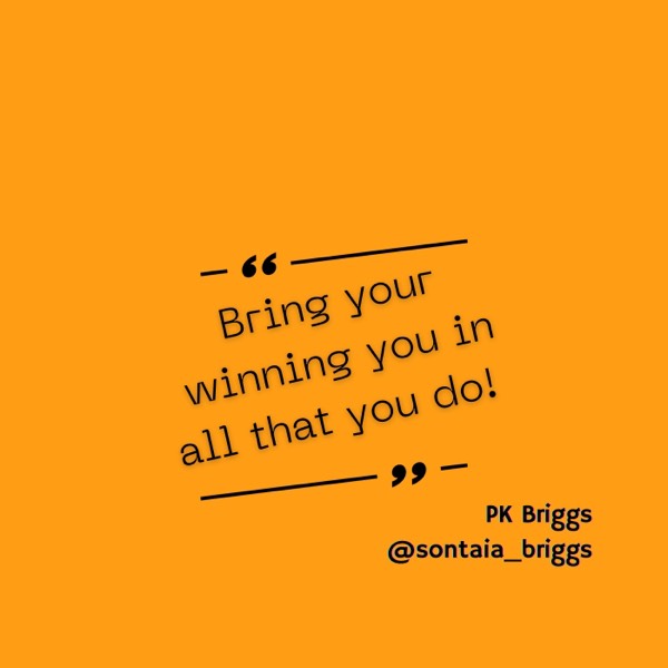 Bring your you in all that you do!