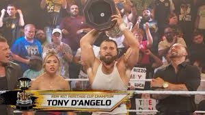 Tony D’Angelo is able to beat Charlie Dempsey to win the NXT Herritage Cup in an amazing match!