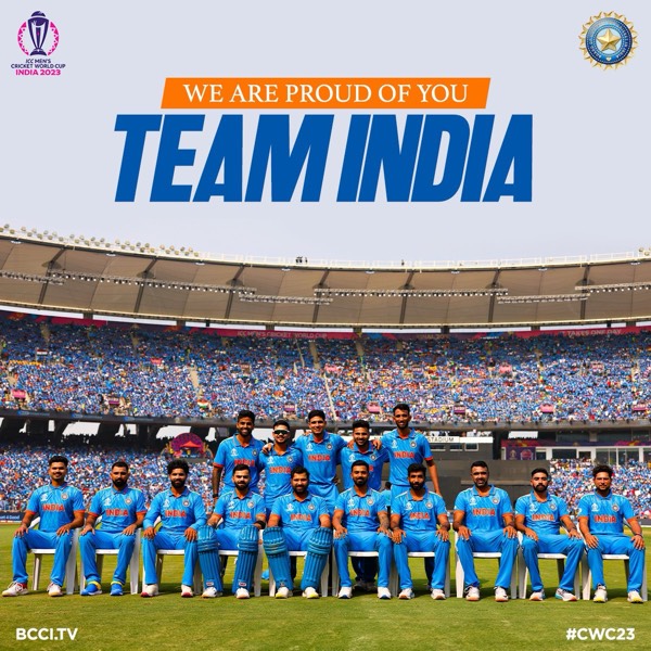 Disappointment after India losing CWC23