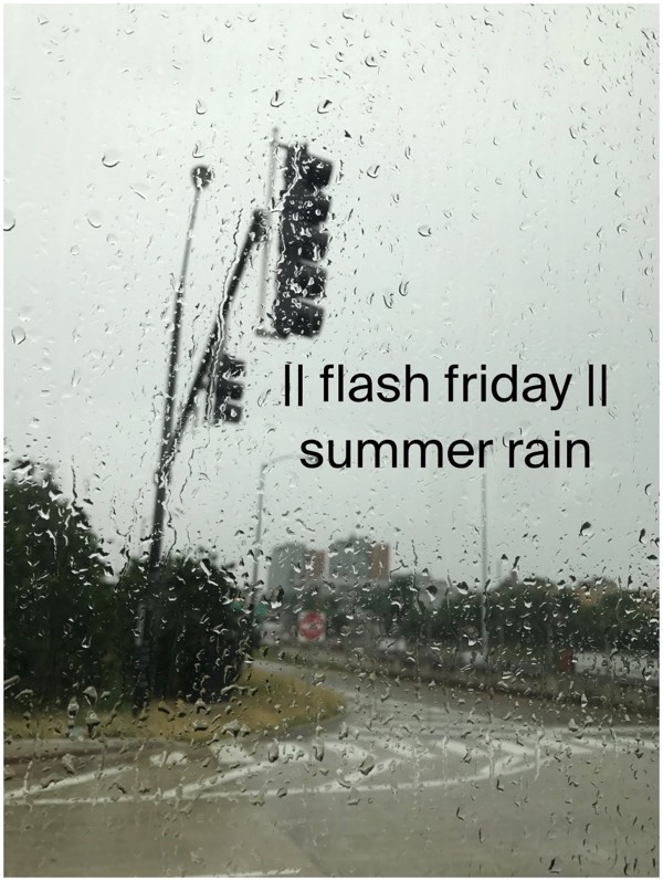 Flash Friday || summer rain