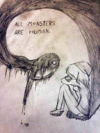 Are all monsters humans?