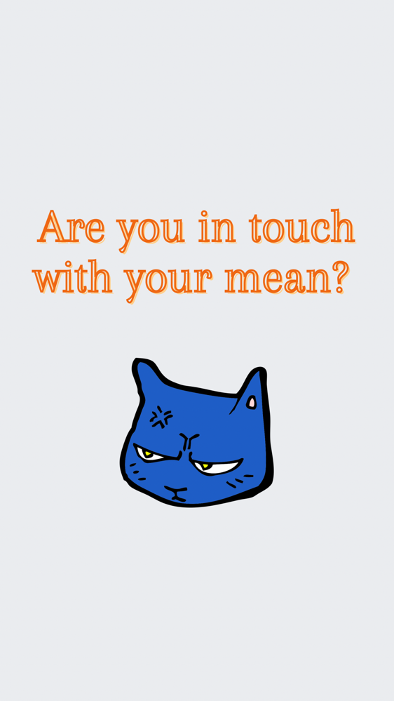 Are you in touch with your mean?