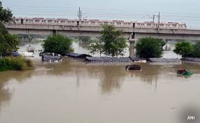 Flood in delhi