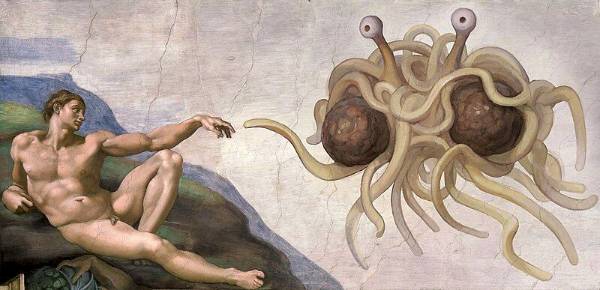 The Flying Spaghetti Monster forbids data analysis