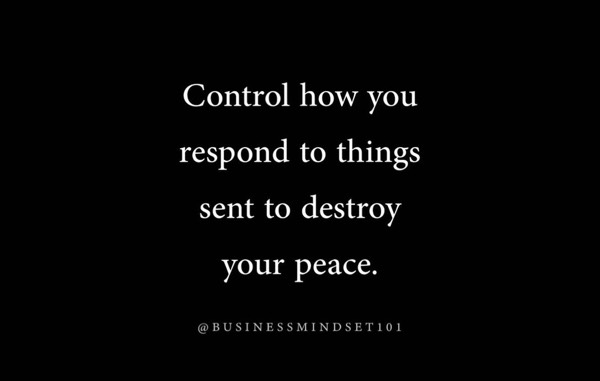 CONTROL over you… Is your Responsibility🤍