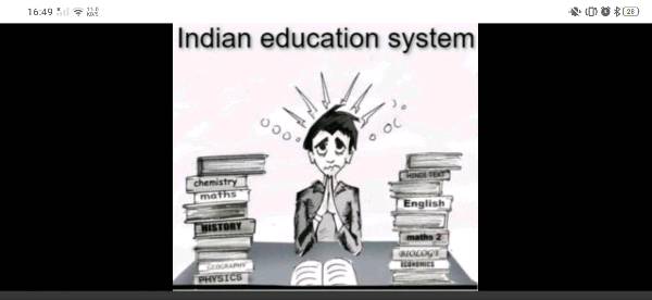 Indian Education system is not good then why education?