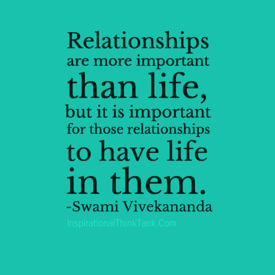 Are relations important?