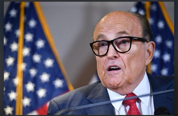 Rudy pays for his racist statements