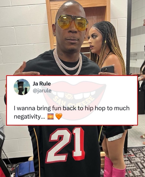 Rapper JaRule says he wants to bring "fun" back to Hip Hop music.