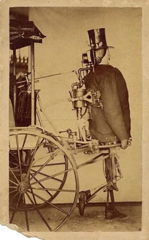 Steam Man Robot of 1868