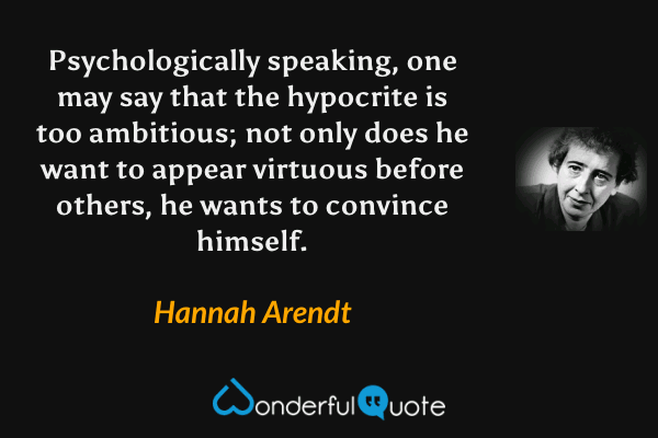 Hypocrisy Around Us