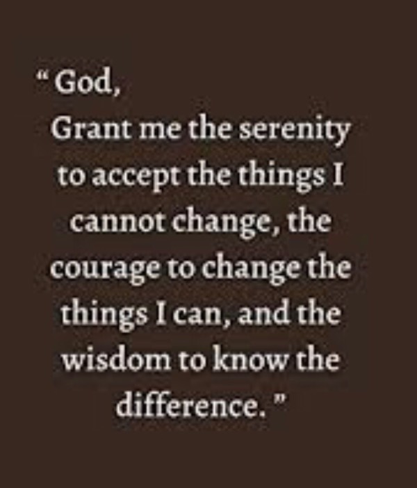 God Grant Me Serenity