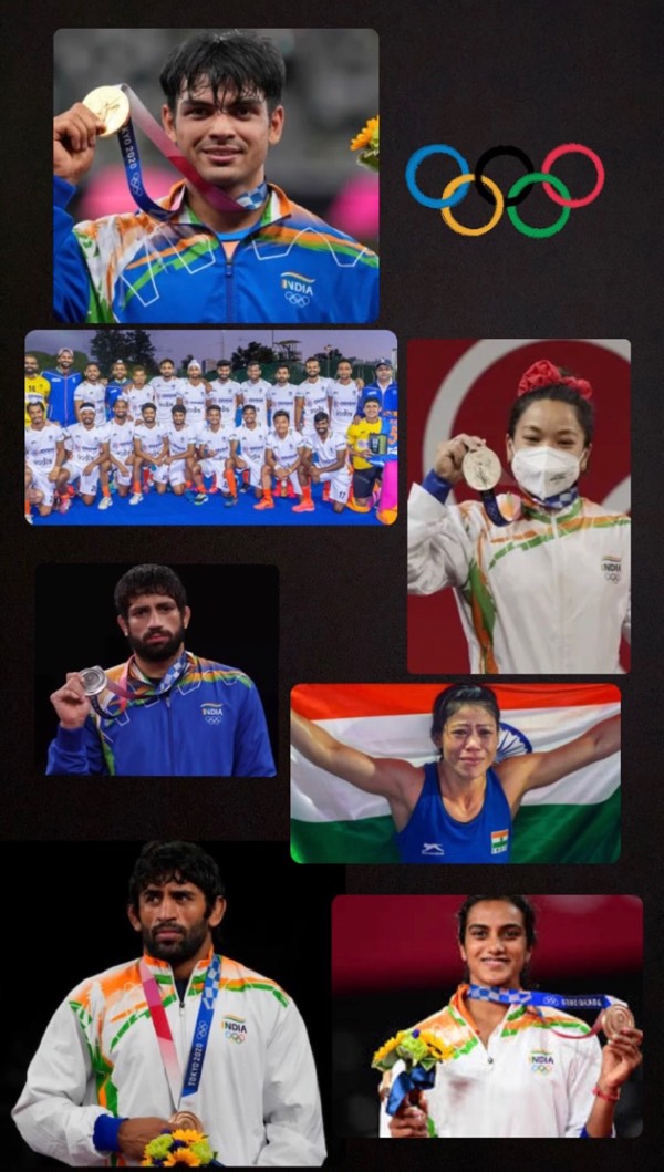 India won gold in Olympics!