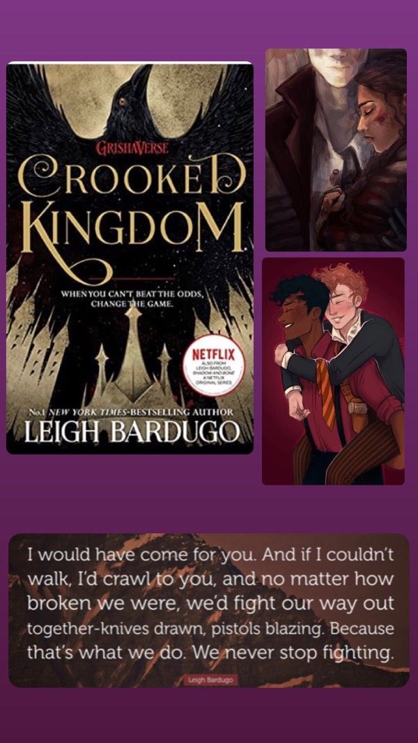 Crooked Kingdom - An even bigger MUST read