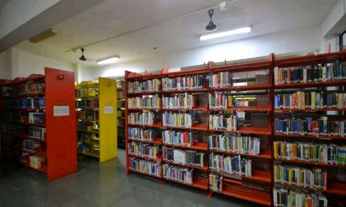 Library- The most peaceful and My favourite place in the College