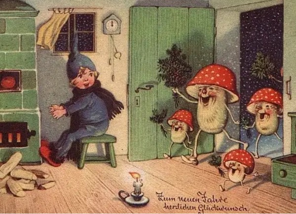 Santa Clause and Magic Mushrooms