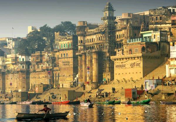 Varanasi - a city where people await salvation.