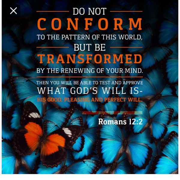 Romans 12:2 Transforming Mind Renewal