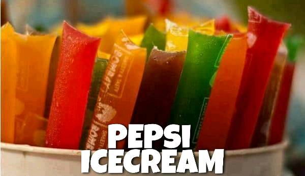 Pepsi Icecream ❤🧡💛💚