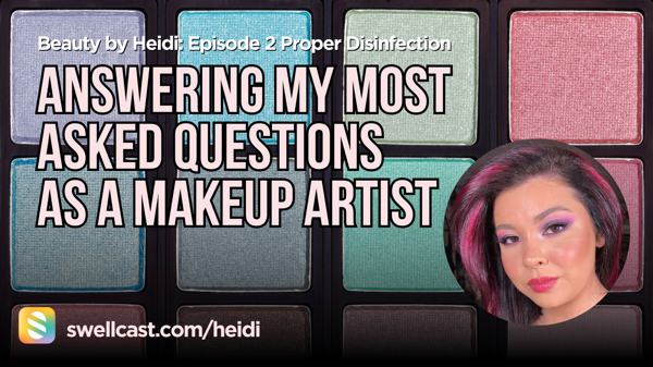 Answering my most asked questions as a Pro MUA Episode 2: Proper Disinfection SUB NOW for 14 day free trial!!! ❤️ #beautybyheidi