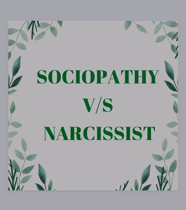 SOCIOPATH VS NARCISSIST | HAW ARE THEY SIMILAR AND DIFFERENT