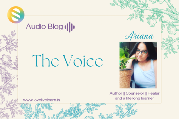 THE VOICE - Audio Blog 5
