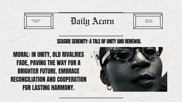 @OnAcornBay | #AcornDreams - Seaside Serenity: A Tale of Unity and Renewal