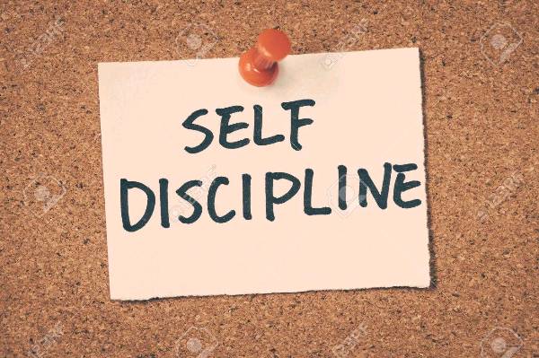 Self Discipline and it's importance.