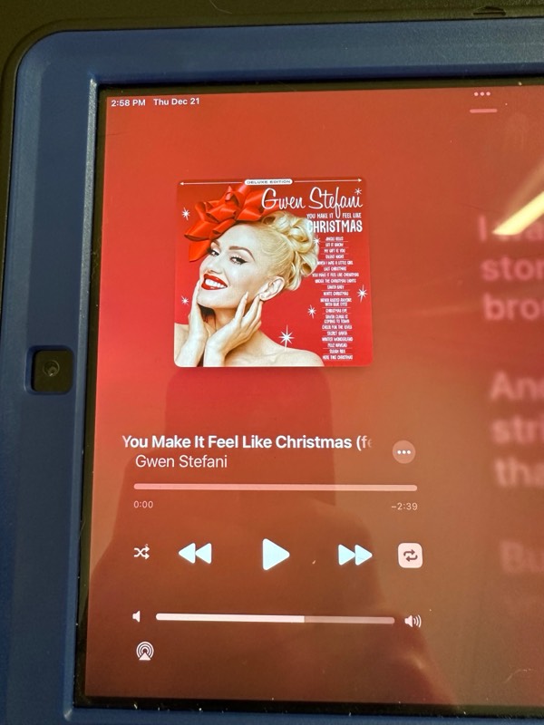 25 Days of Holiday Song Reviews-Day 21! You Make It Feel Like Christmas-Gwen Stefani!