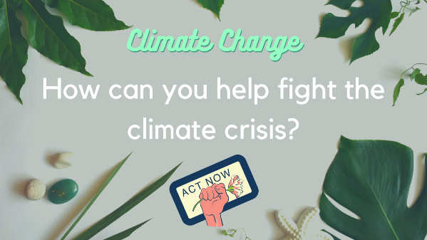 Climate Change 🌍 - (2) Act Now! 🕊️