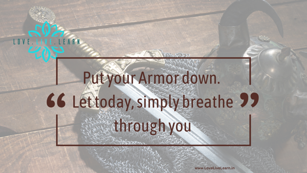 Put your Armor Down - Freeze & Flow sometimes